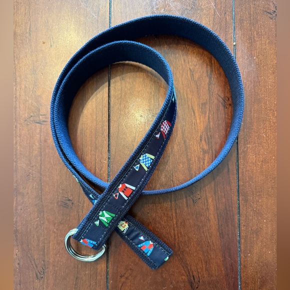 BeRibbon Jockey Silks Belt- Size 50 - Picture 1 of 3